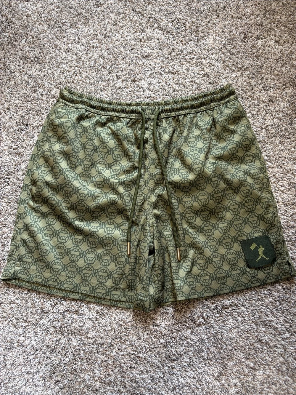 Baseballism Four Star Field General Diamond Air Mesh Shorts - Youth Large